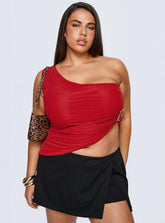 For The Thrill Skort Black Curve