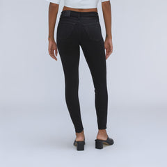 The Mid-Rise Skinny Stretch Jean | Black