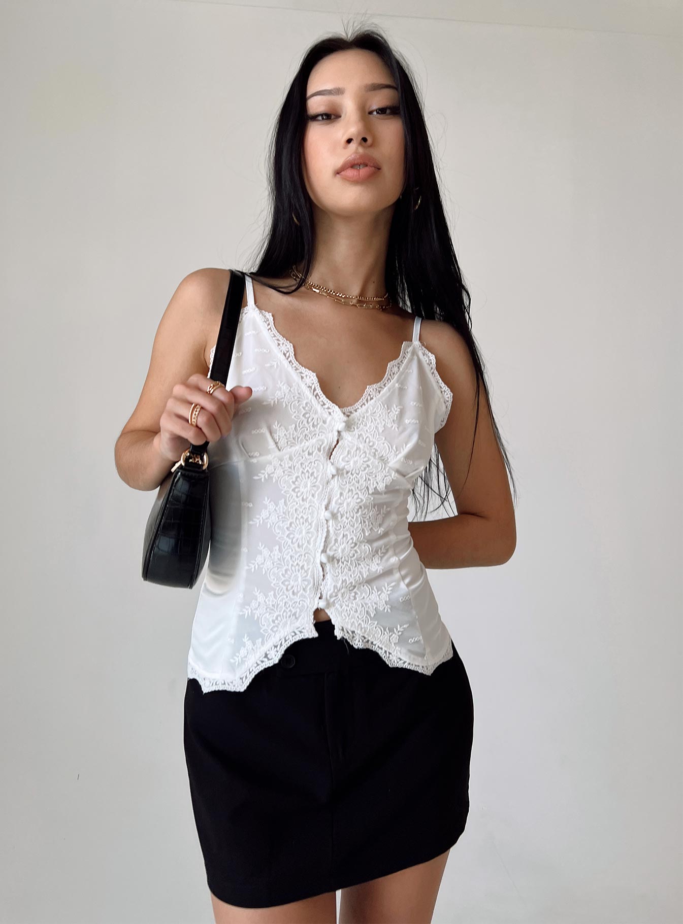Juliana Top White