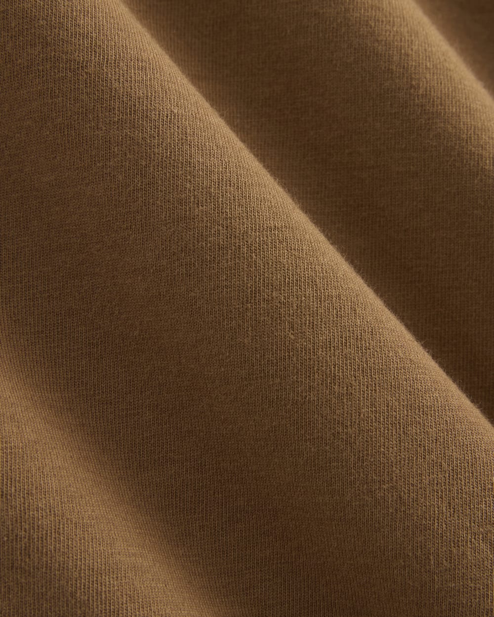 The Box-Cut Tee in Essential Cotton | Toffee | No Pocket