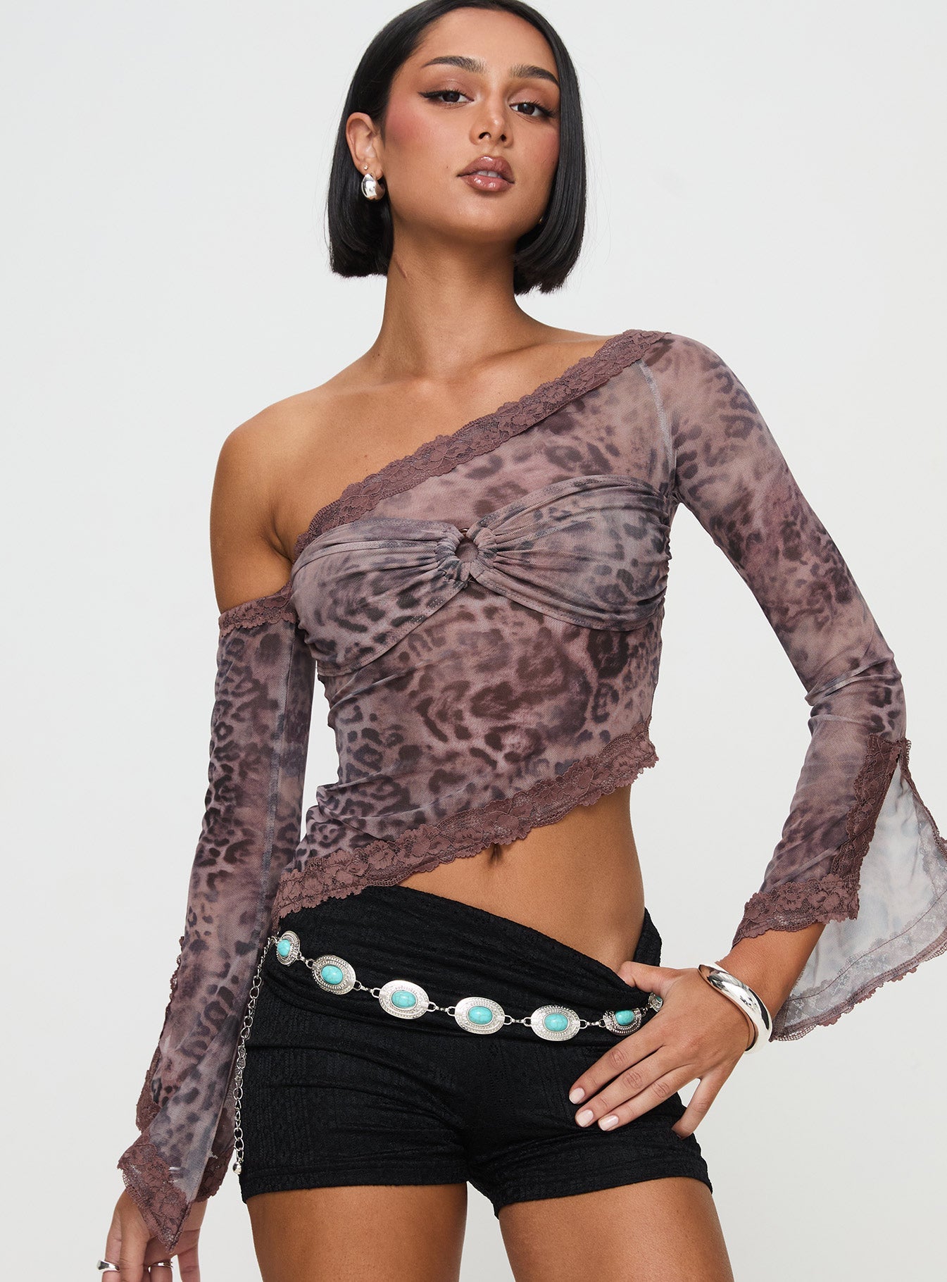 Empty Space Top Leopard
