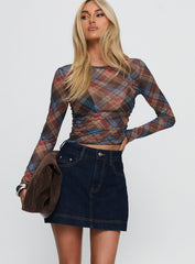 Gazelle Denim Skort Dark Indigo