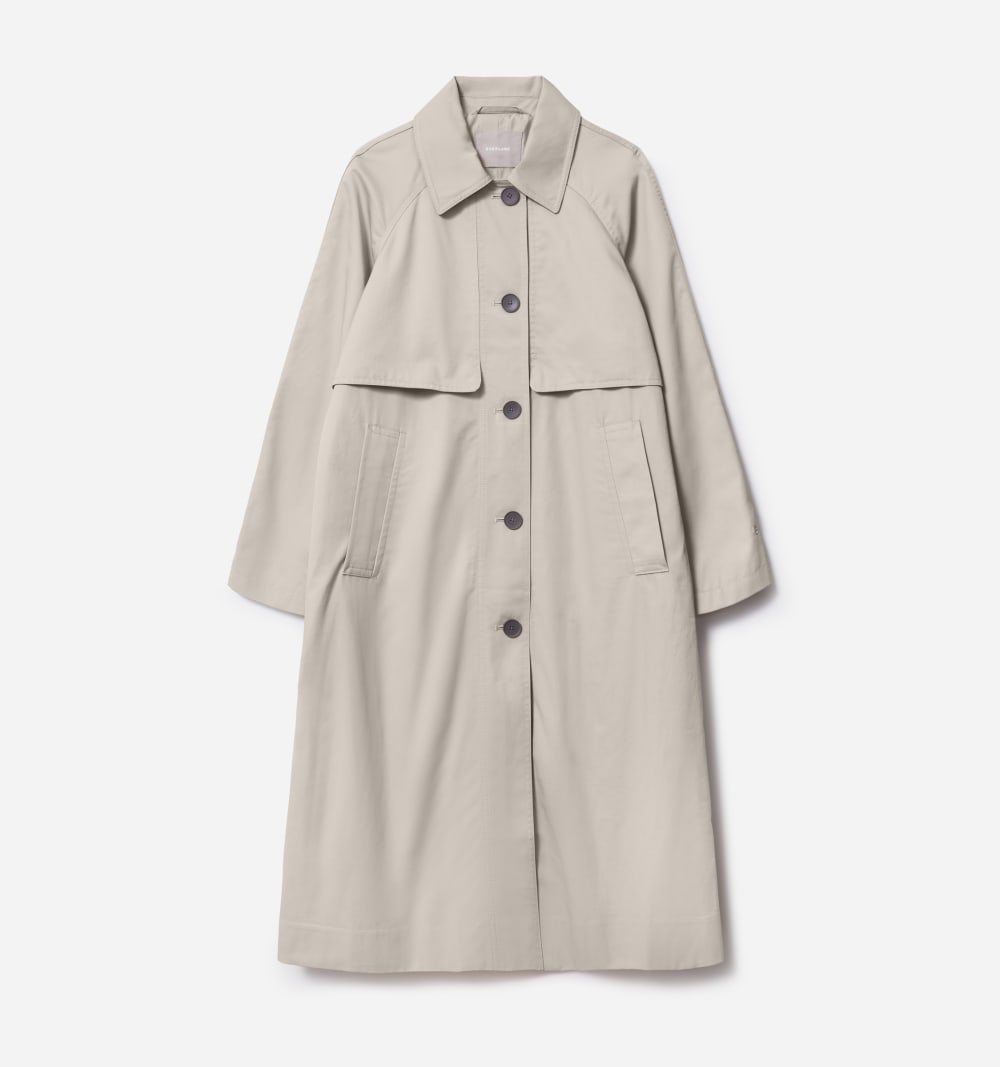 The Long Mac Coat | Stone