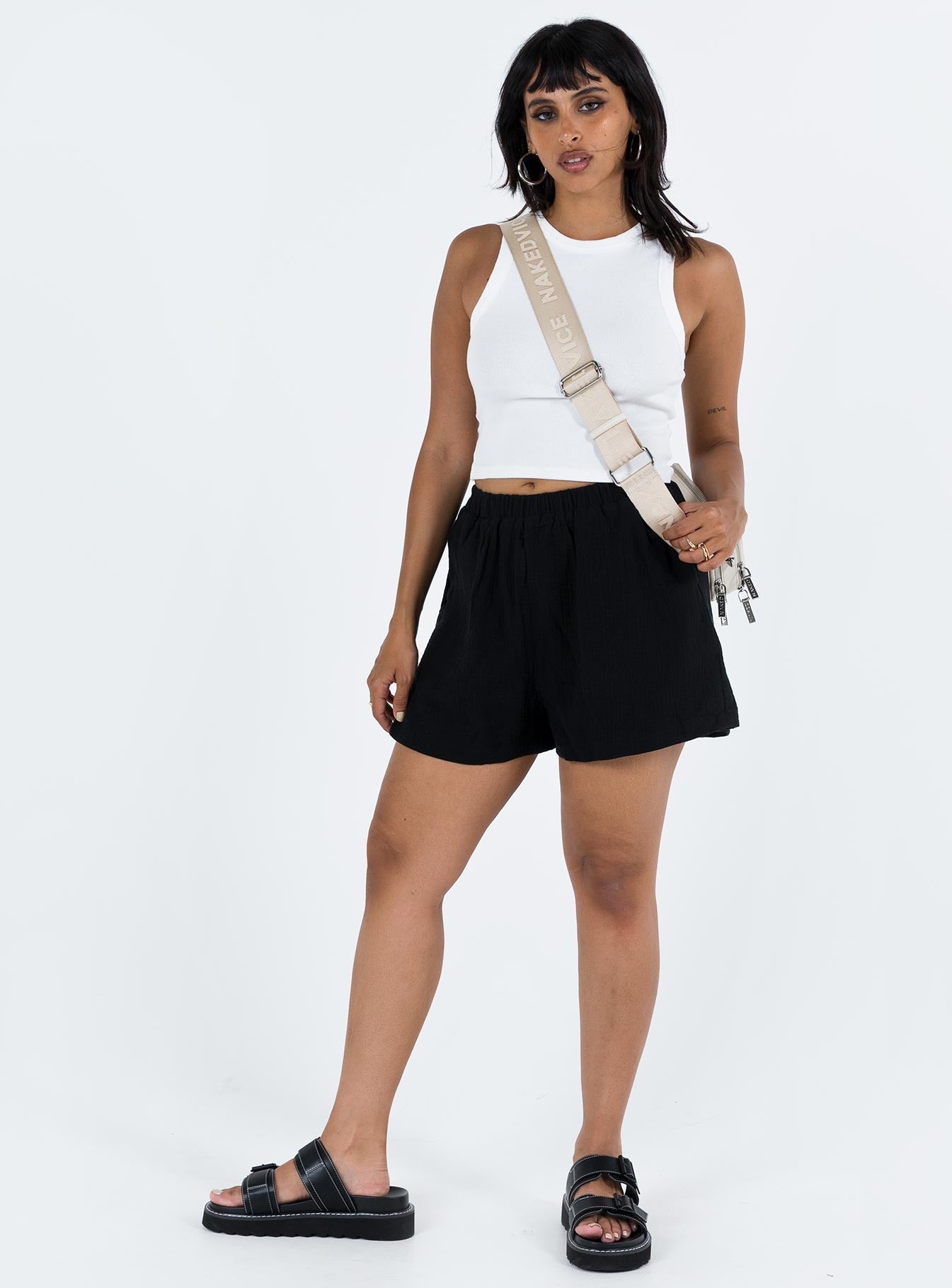Mateo Shorts Black