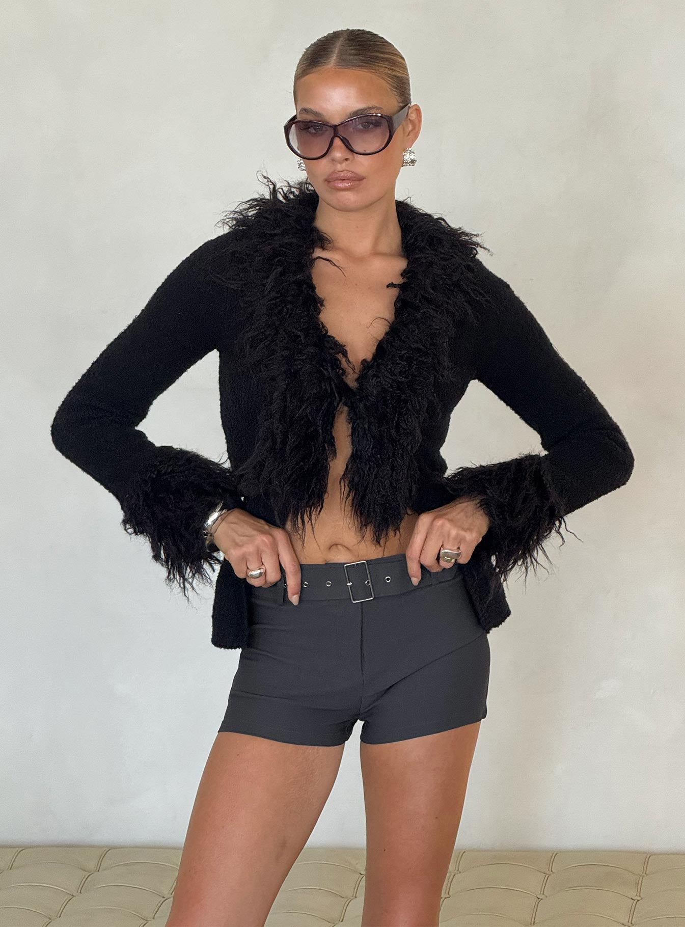 Sistine Cardigan Black