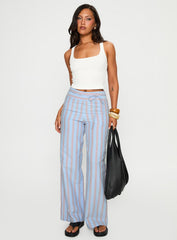 Rush Hours Pants Blue Multi