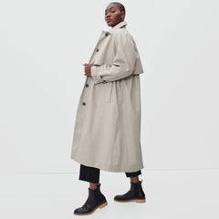 The Long Mac Coat | Stone