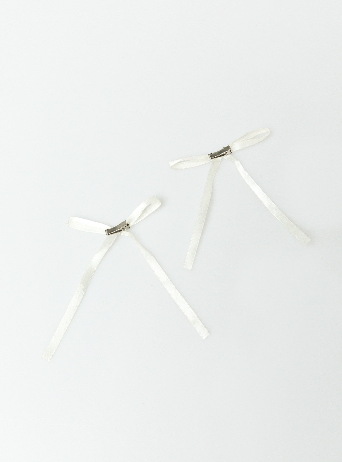 Dee Hair Bows White