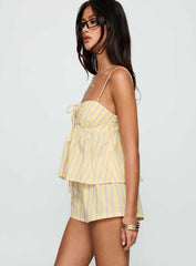 Solaris Cotton Relaxed Set Yellow