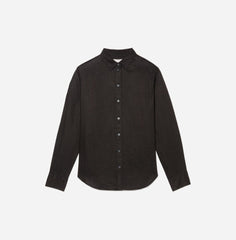 The Must-Have Shirt in Linen | Black