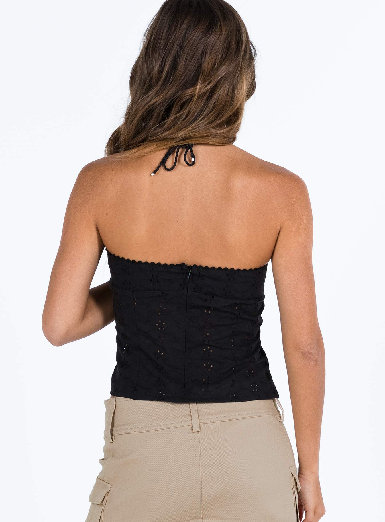 Parle Anglais Top Black