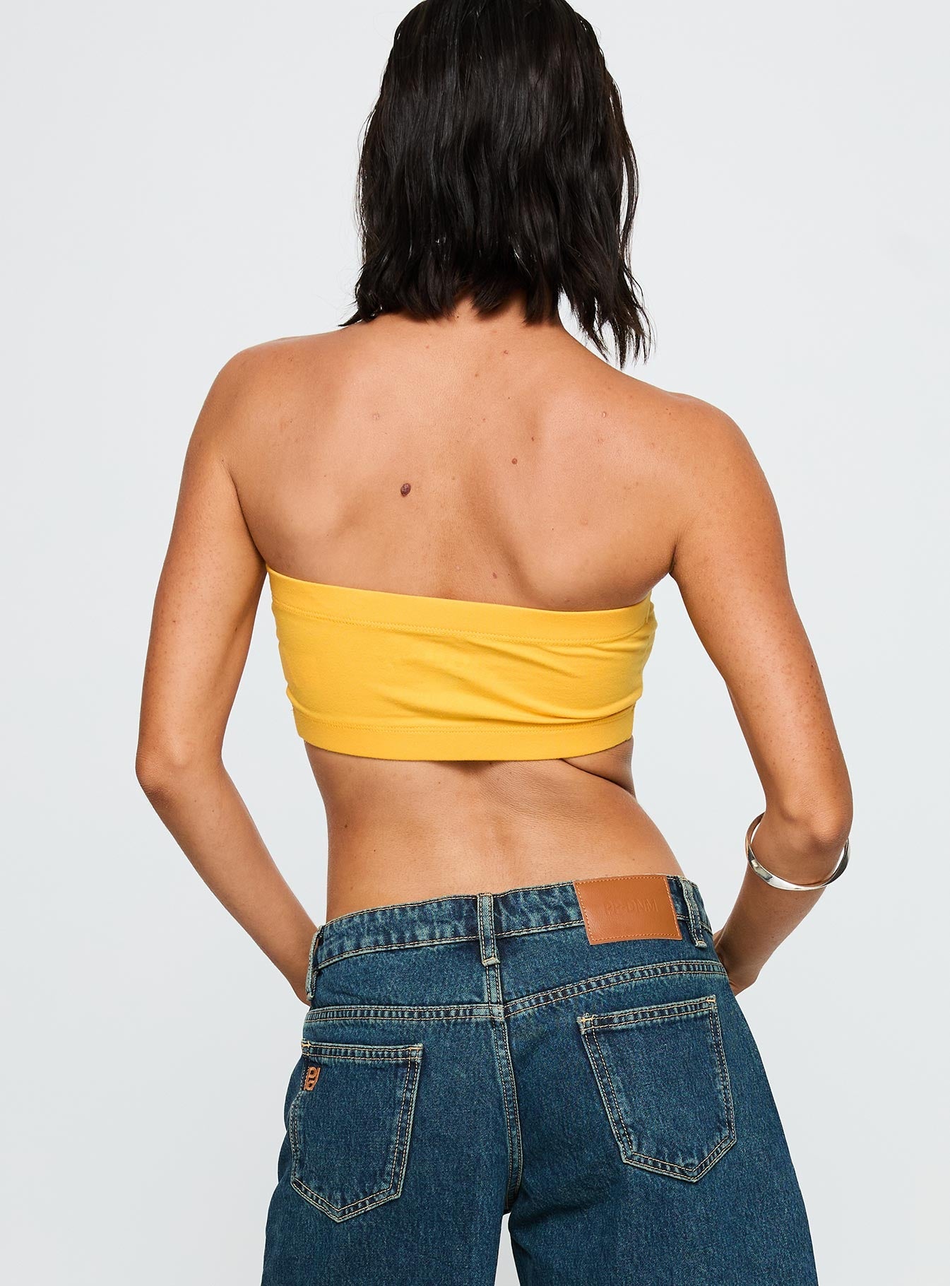 UC Irvine Bandeau Top Gold