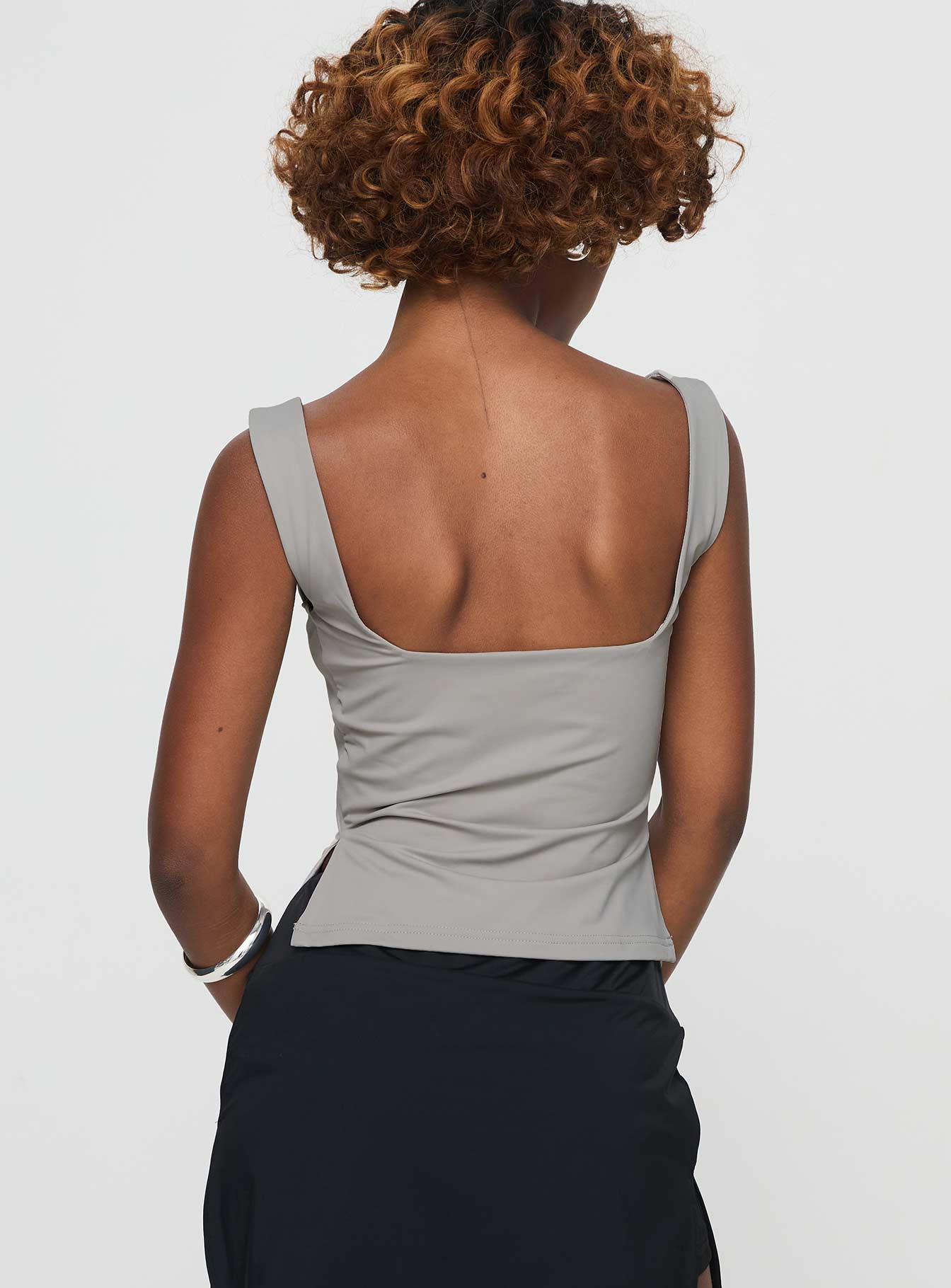 Rehna Top Grey