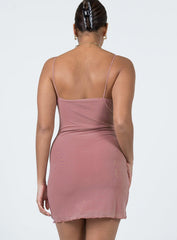 Sugar Mini Dress Mauve