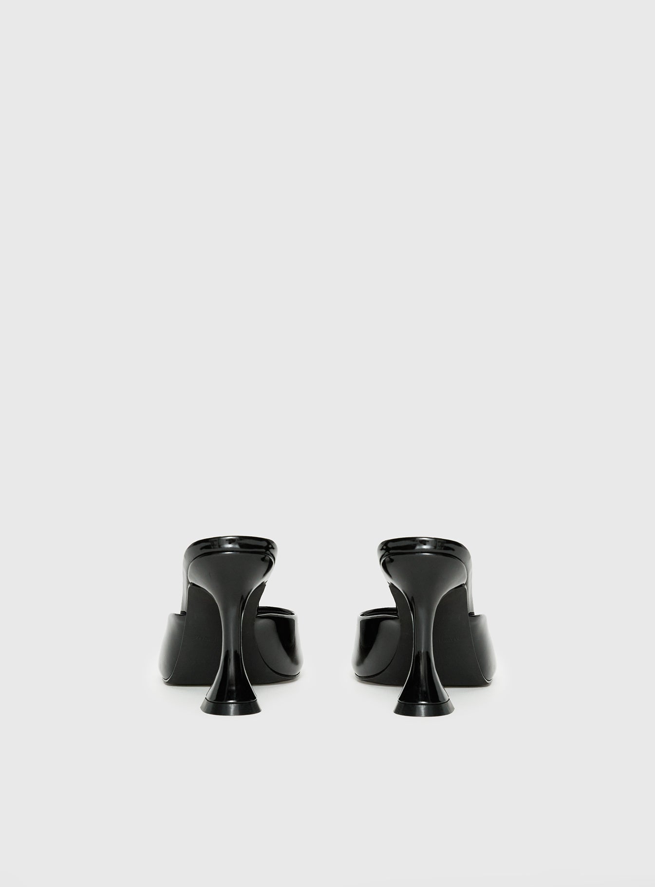 Let Love In Peep Toe Heels Black