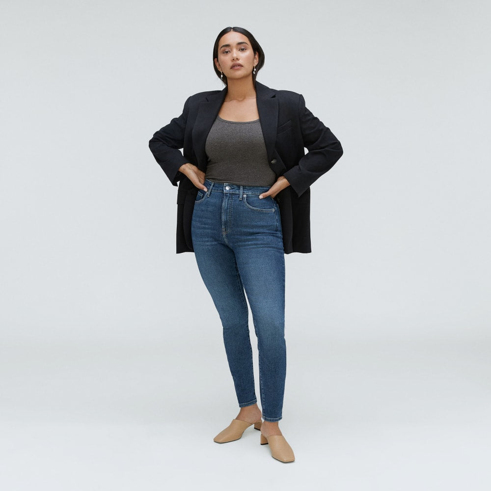 The Way-High® Hourglass Skinny Jean | Authentic Blue | 26.75" Inseam