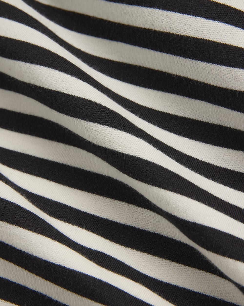 The Muscle Tee in Essential Cotton | Bone / Black